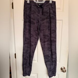 Gray Black Camo Jogger Pants from Backcountry